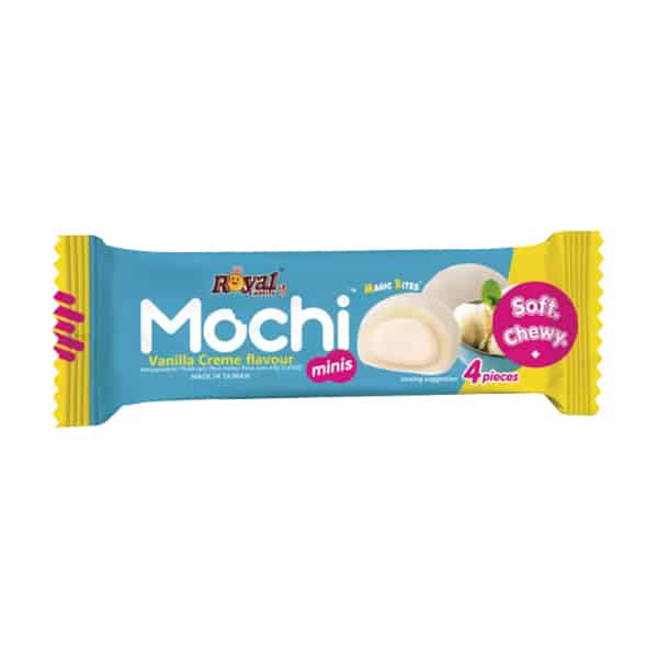 Royal Family Minis Mochi Vanilla Creme (Confezione da 12 pezzi)