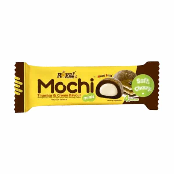 Royal Family Minis Mochi Tiramisu & Creme (Confezione da 12 pezzi)