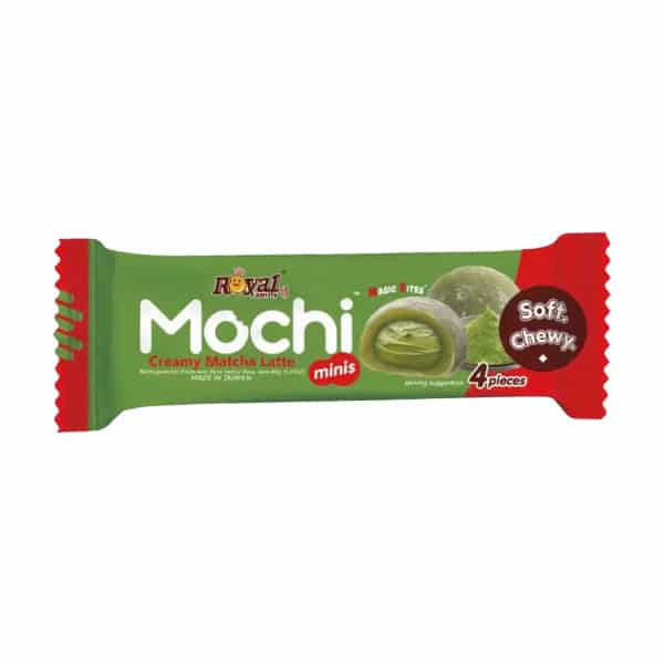 Royal Family Minis Mochi Creamy Marcha Latte (Confezione da 12 pezzi)