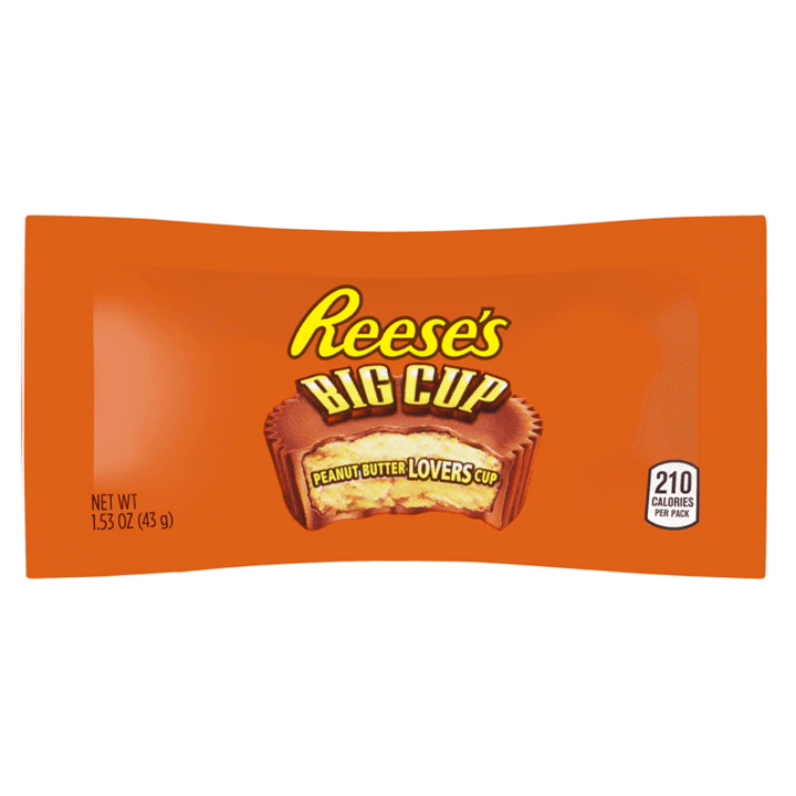 Reese's Peanut Butter Big Cup (Confezione da 16 pezzi)