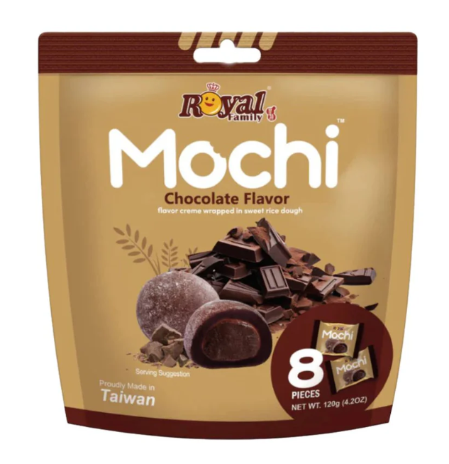 Royal Family Mochi Chocolate Flavor (Confezione da 12 pezzi)