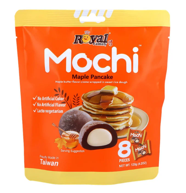 Royal Family Mochi Maple Pancake (Confezione da 12 pezzi)