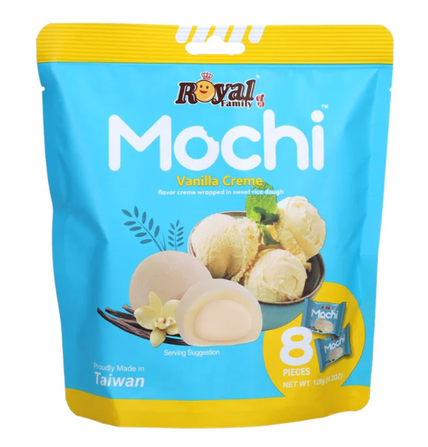 Royal Family Mochi Vanilla Creme (Confezione da 12 pezzi)