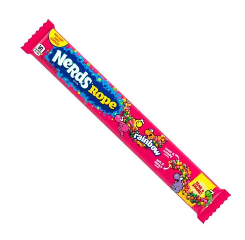 Nerds Rope Fruits (Confezione da 24 pezzi)